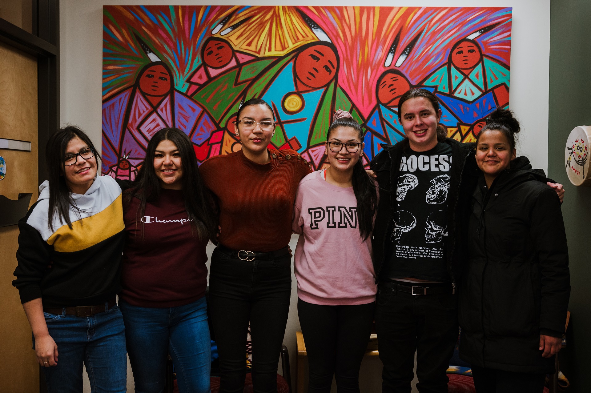 First People's House with Students