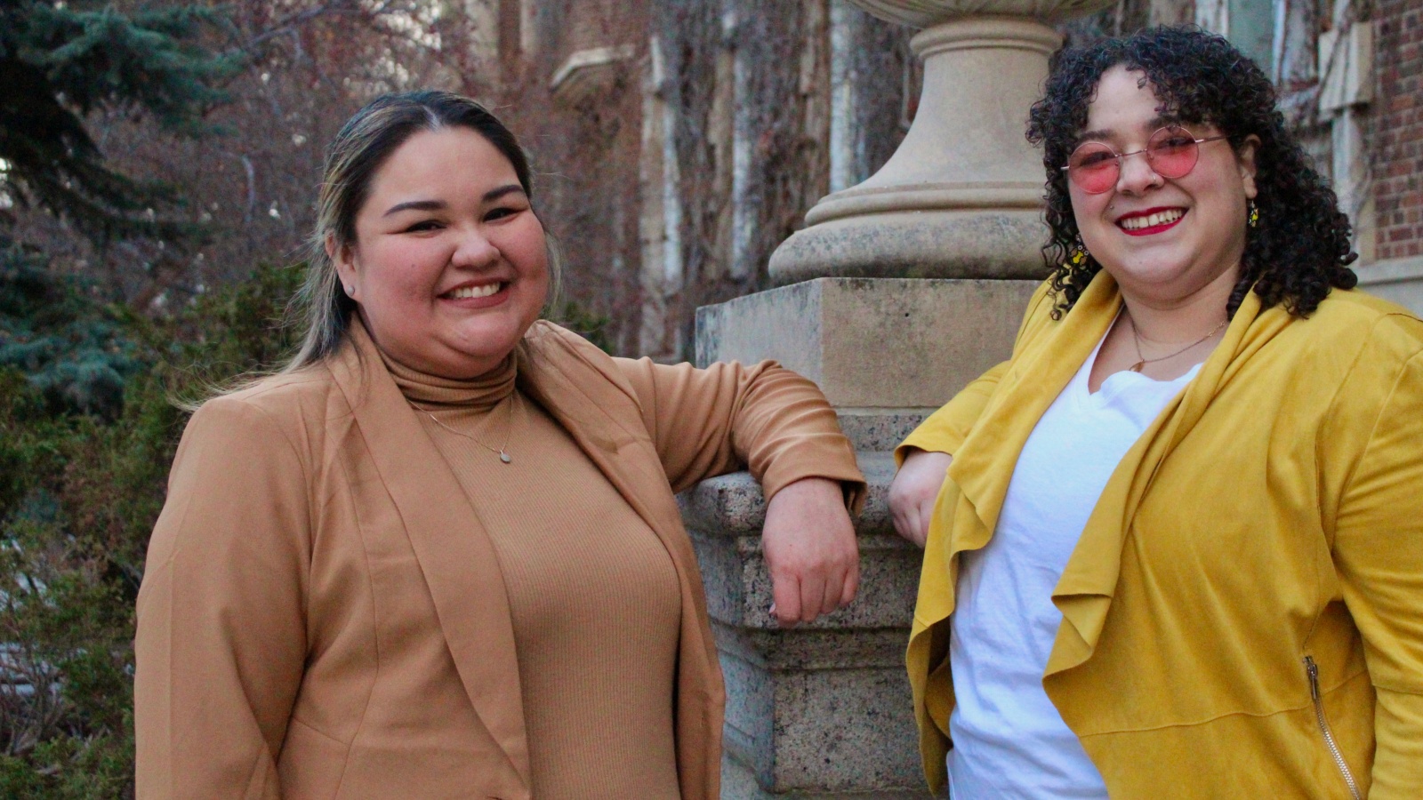 Paulina Johnson and Emily Quecke
